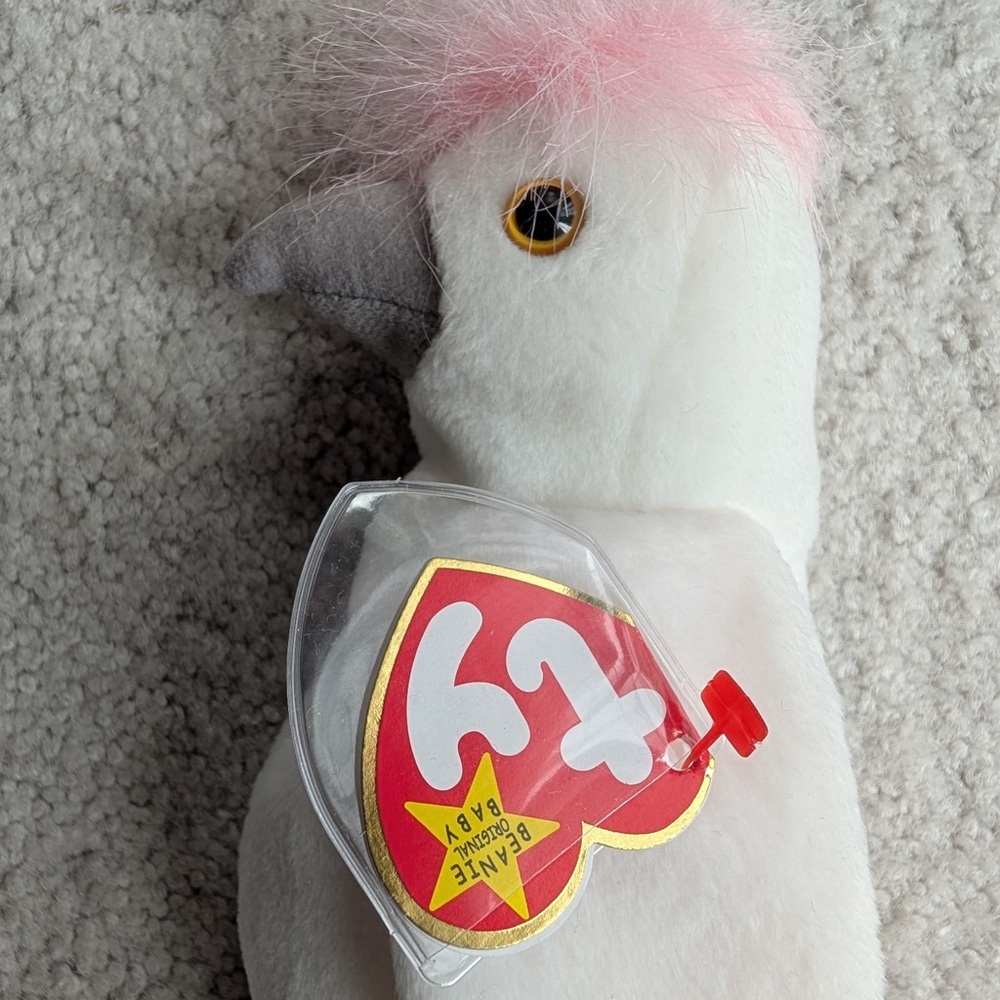 Vintage January, 1997 Kuku Bird Beanie Baby by Ty